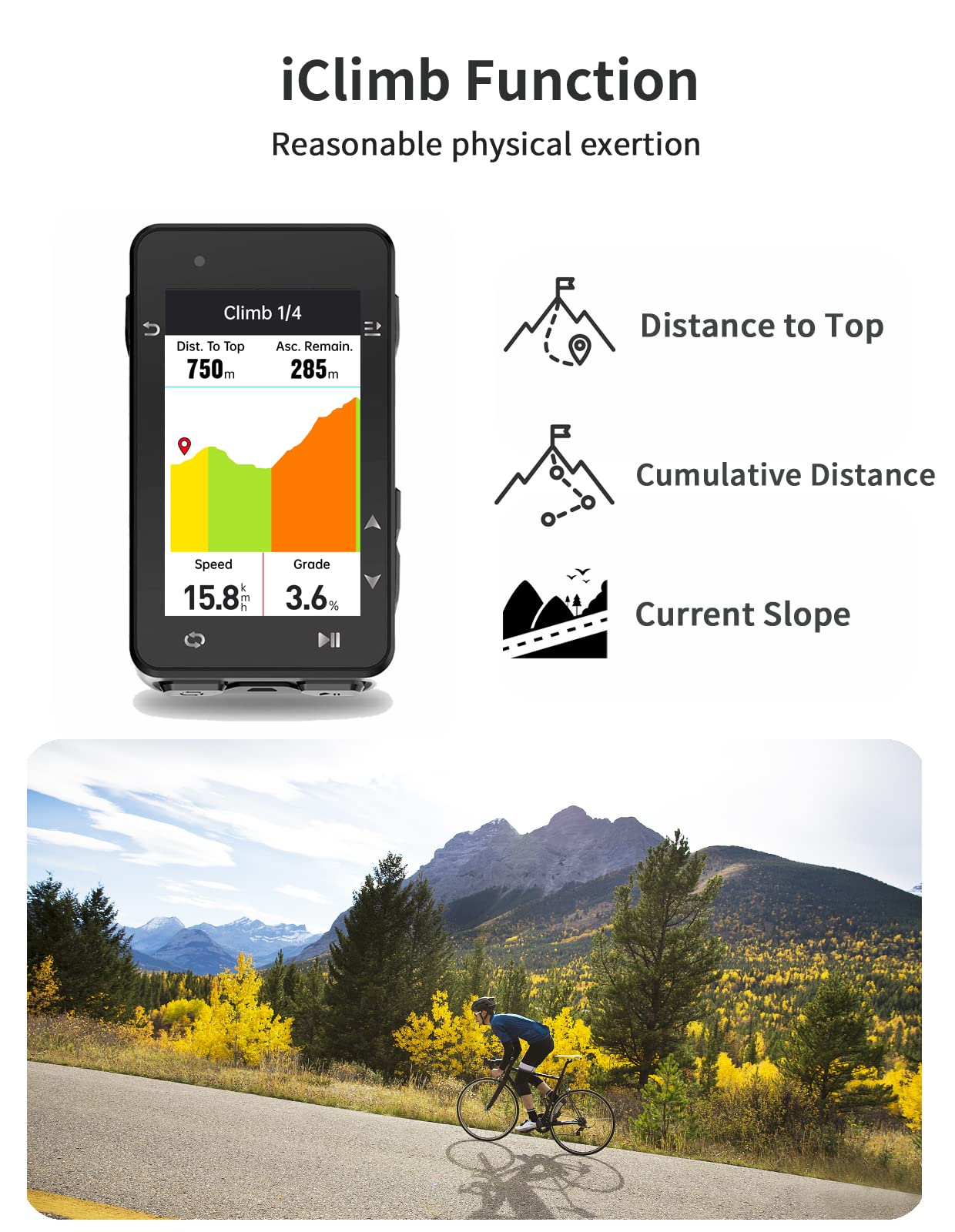 iGPSPORT iGS630 Bike Computer, Map Navigation 9