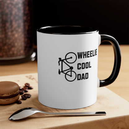 Wheelie Cool Dad - Taza de bicicleta