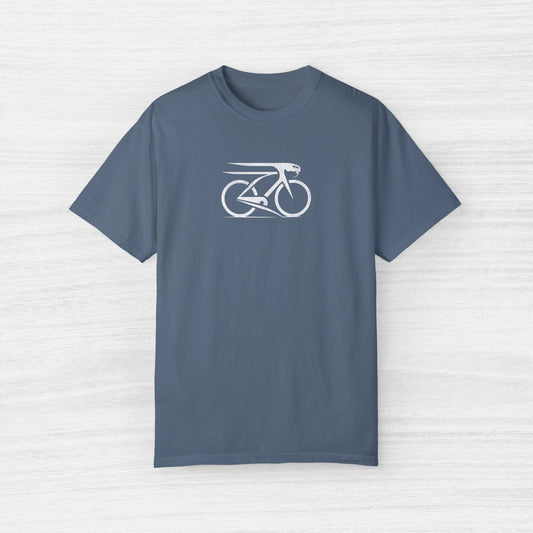 Cool Cobra Bicycle Design T-Shirt for Men
