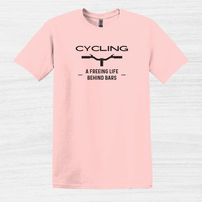 Cycling a freeing life behind bars T-Shirt