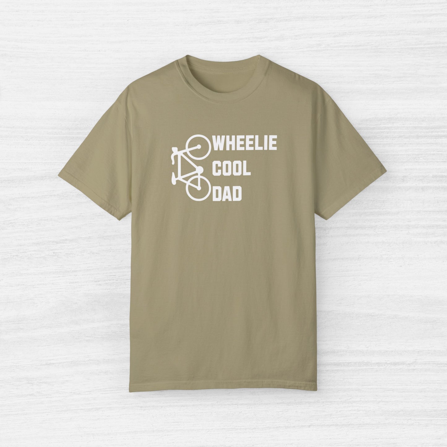Wheelie Cool Dad Cycling T-Shirt for Men