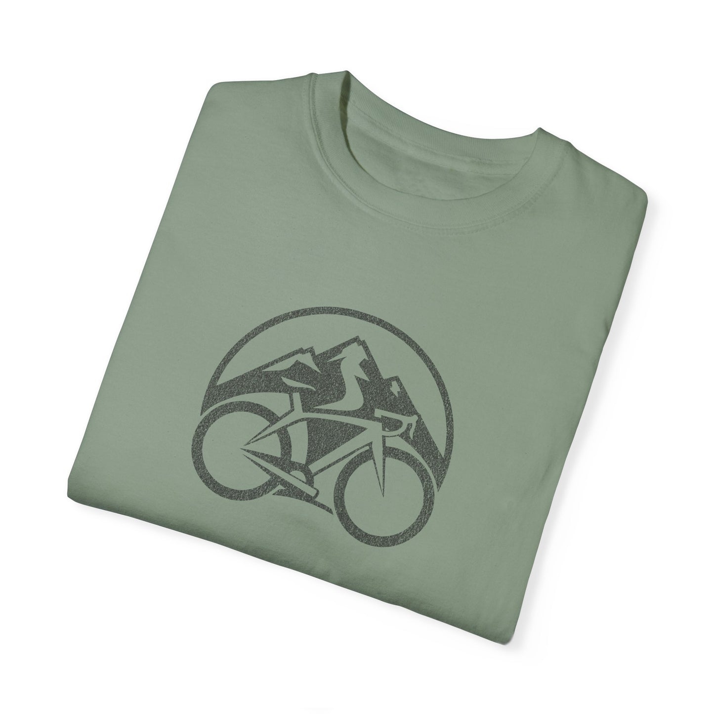 Mountain Biking Grunge Design MTB T-Shirt for Men