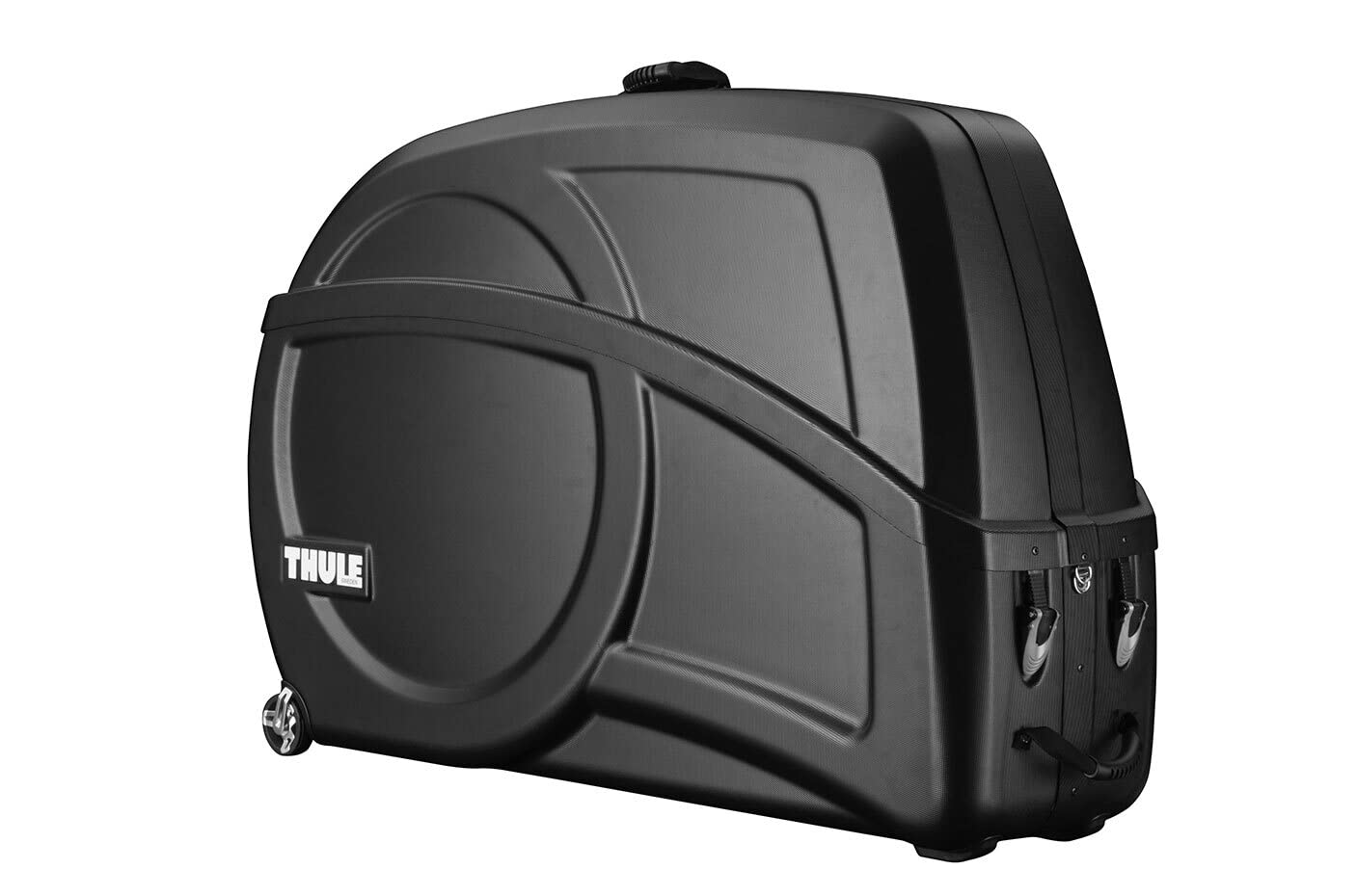 Thule RoundTrip Transition – Hard Shell Bike Travel Case with Built-in Repair Stand
