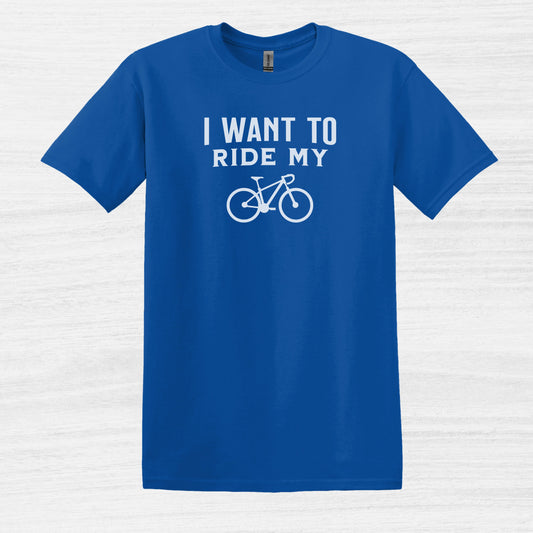 Camiseta Quiero andar en bicicleta