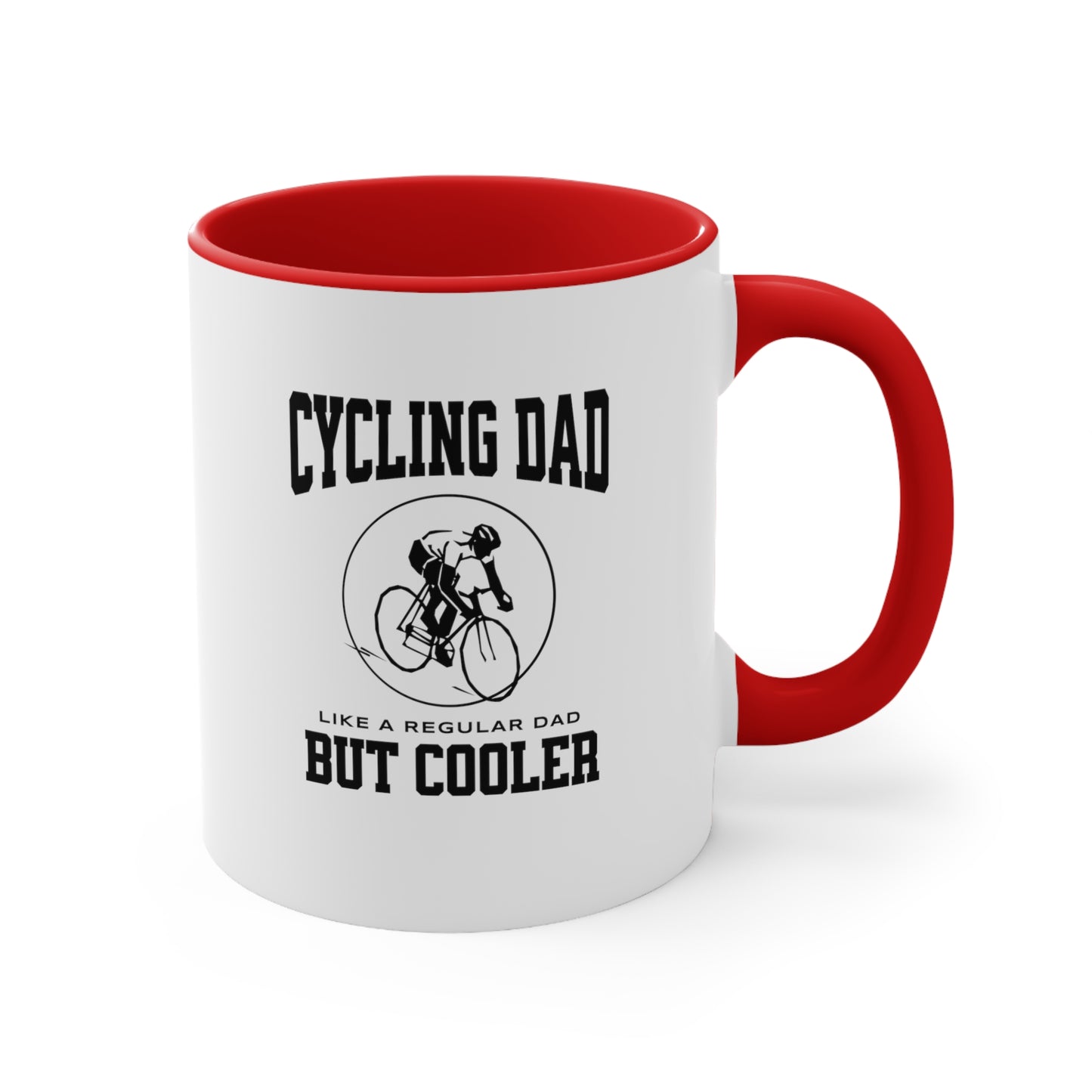 Taza papá ciclista