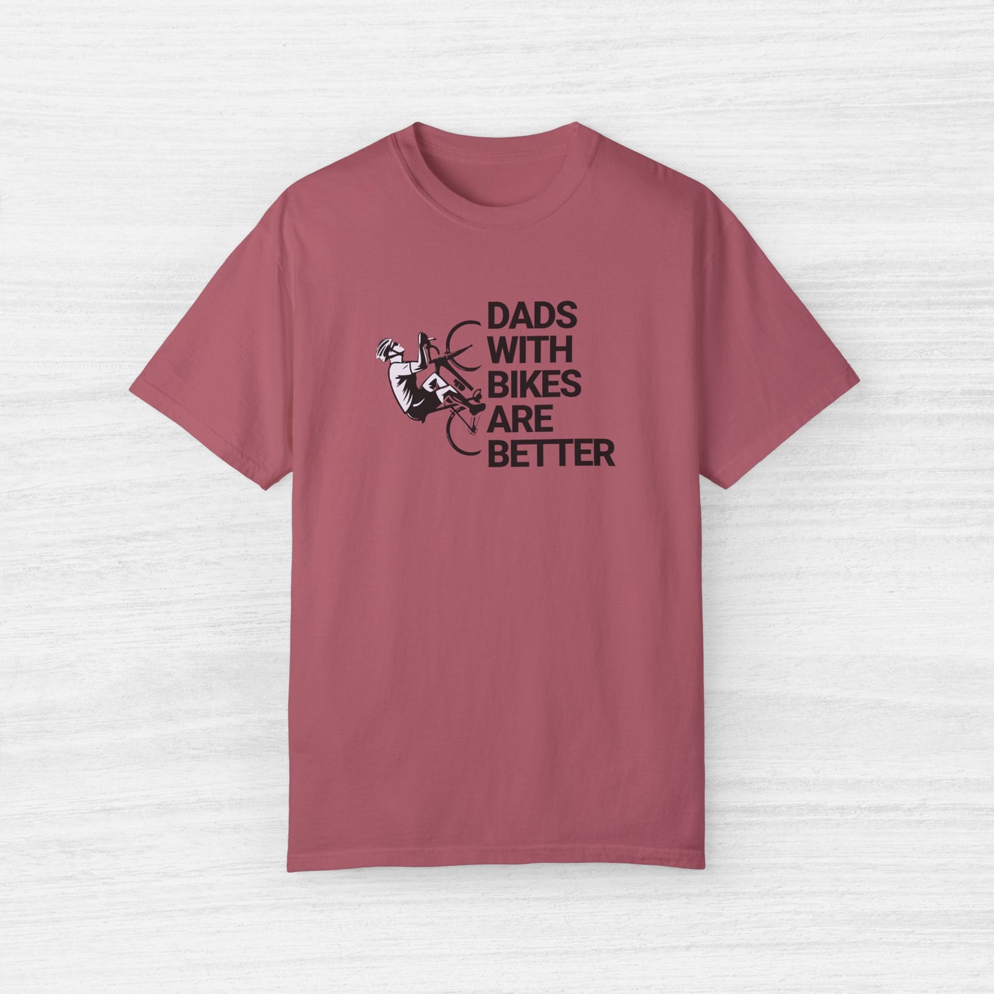 Dads With Bikes Are Better T-Shirt for Men