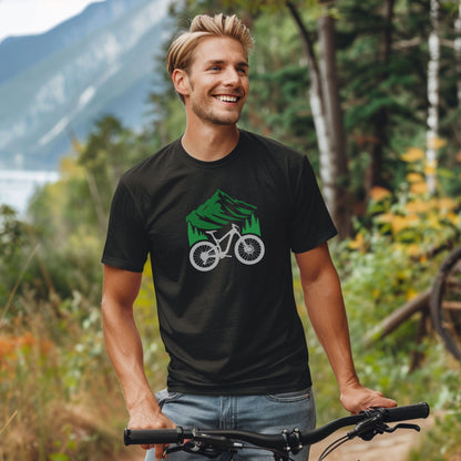 Bike Bliss MTB Mountain Bike T-Shirt for Men Model