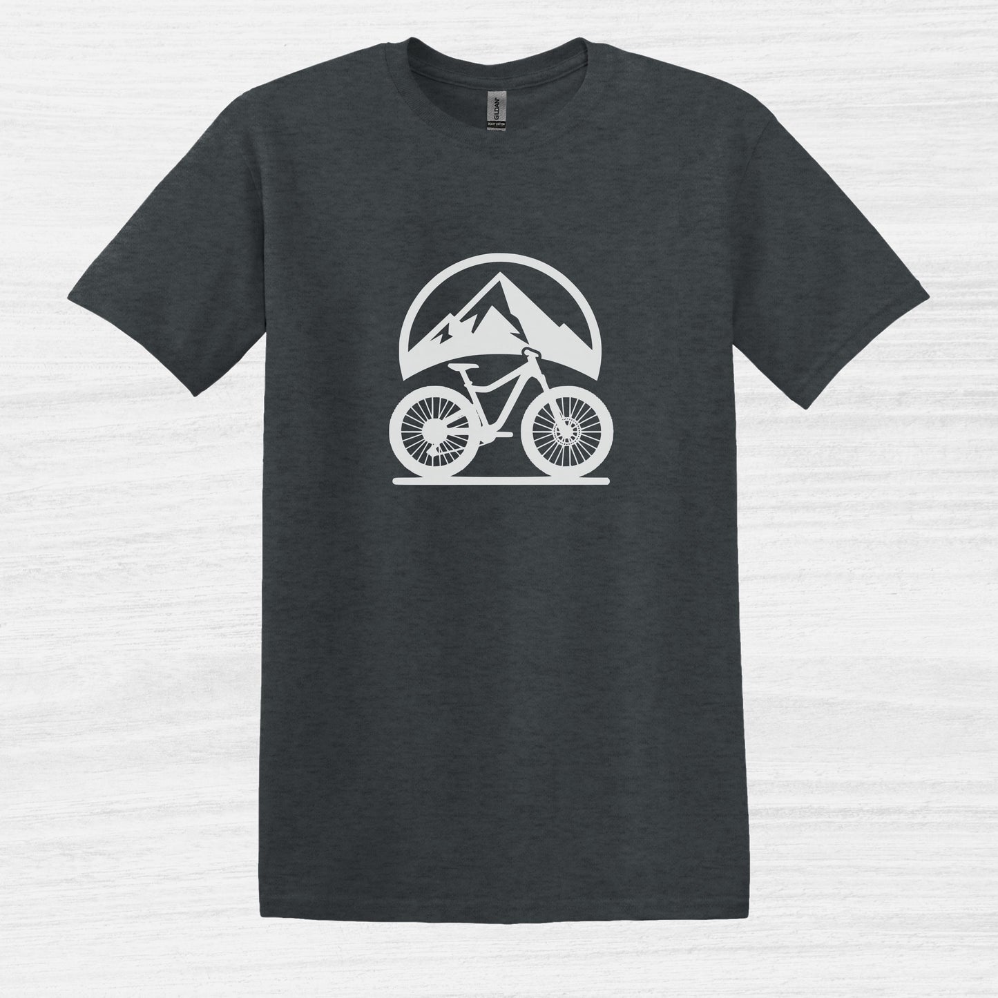 Bike Bliss Mountain Bike MTB T-Shirt Graphic outdoor for Men Dark Heather 2