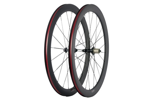 Carbon Fiber Road Bike Wheels 50mm Clincher Wheelset 700c Racing Bike Wheel 1