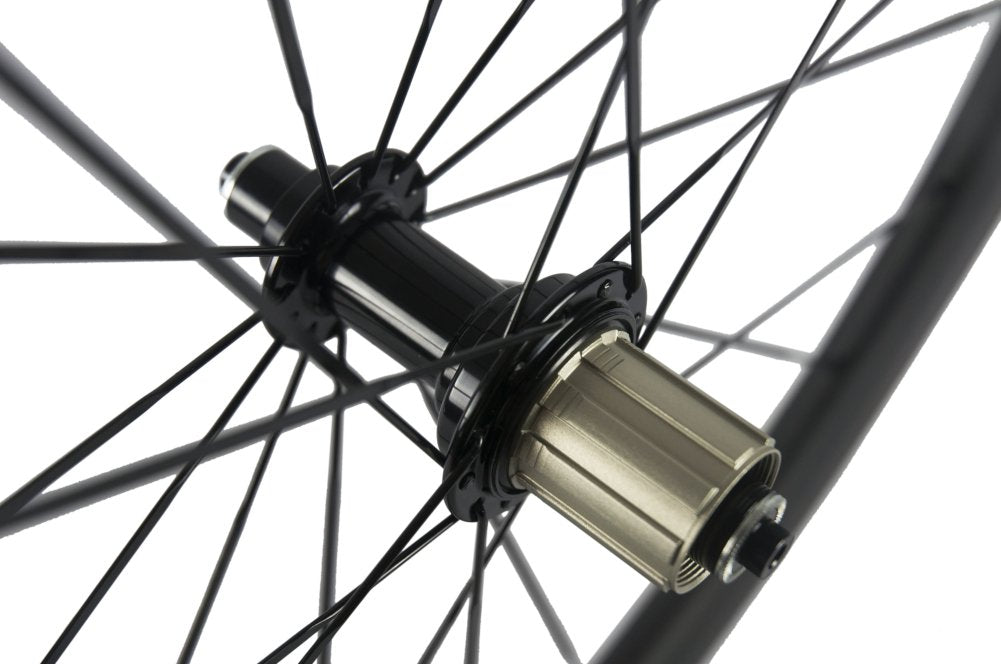 Carbon Fiber Road Bike Wheels 50mm Clincher Wheelset 700c Racing Bike Wheel 3