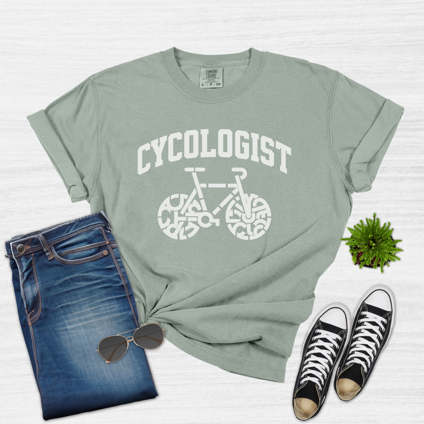 Cycologist - Camiseta de ciclismo divertida para mujer