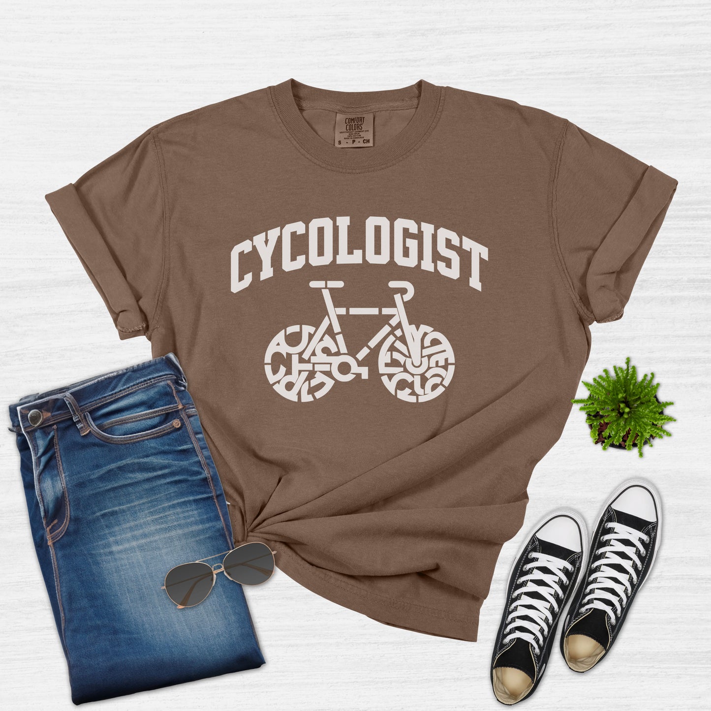 Cycologist - Camiseta de ciclismo divertida para mujer