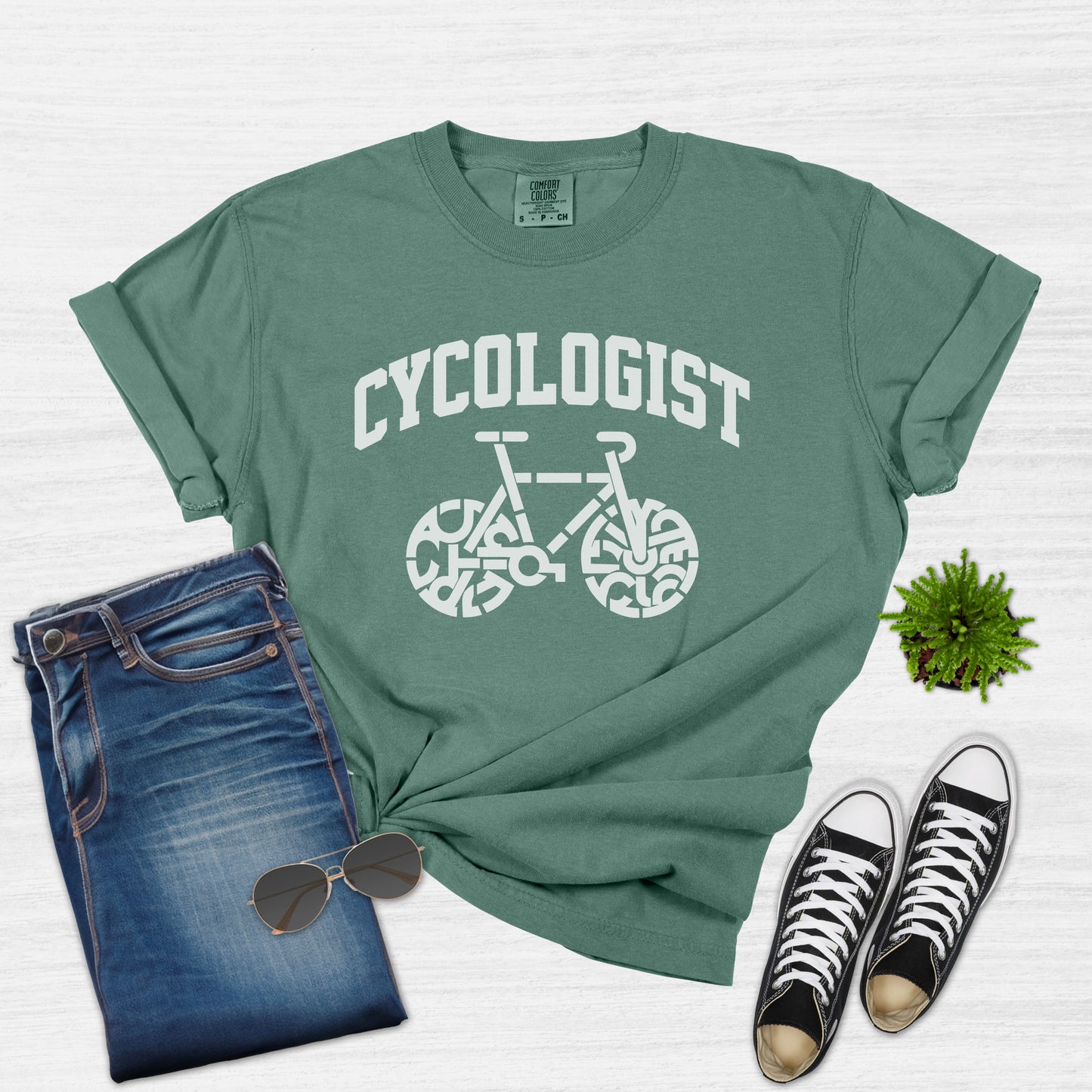 Cycologist - Camiseta de ciclismo divertida para mujer