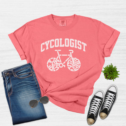 Cycologist - Camiseta de ciclismo divertida para mujer