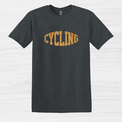 Camiseta vintage entusiasta del ciclismo