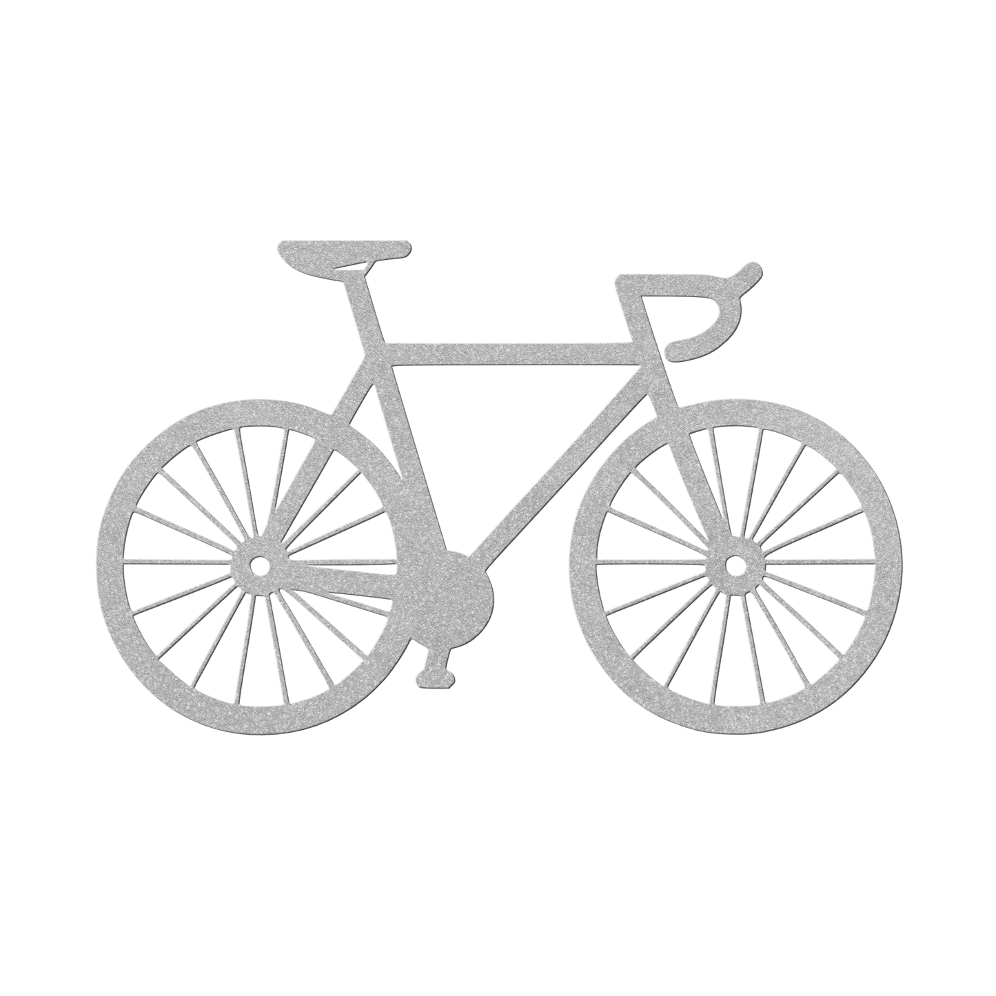 Race Bicycle Metal Sign