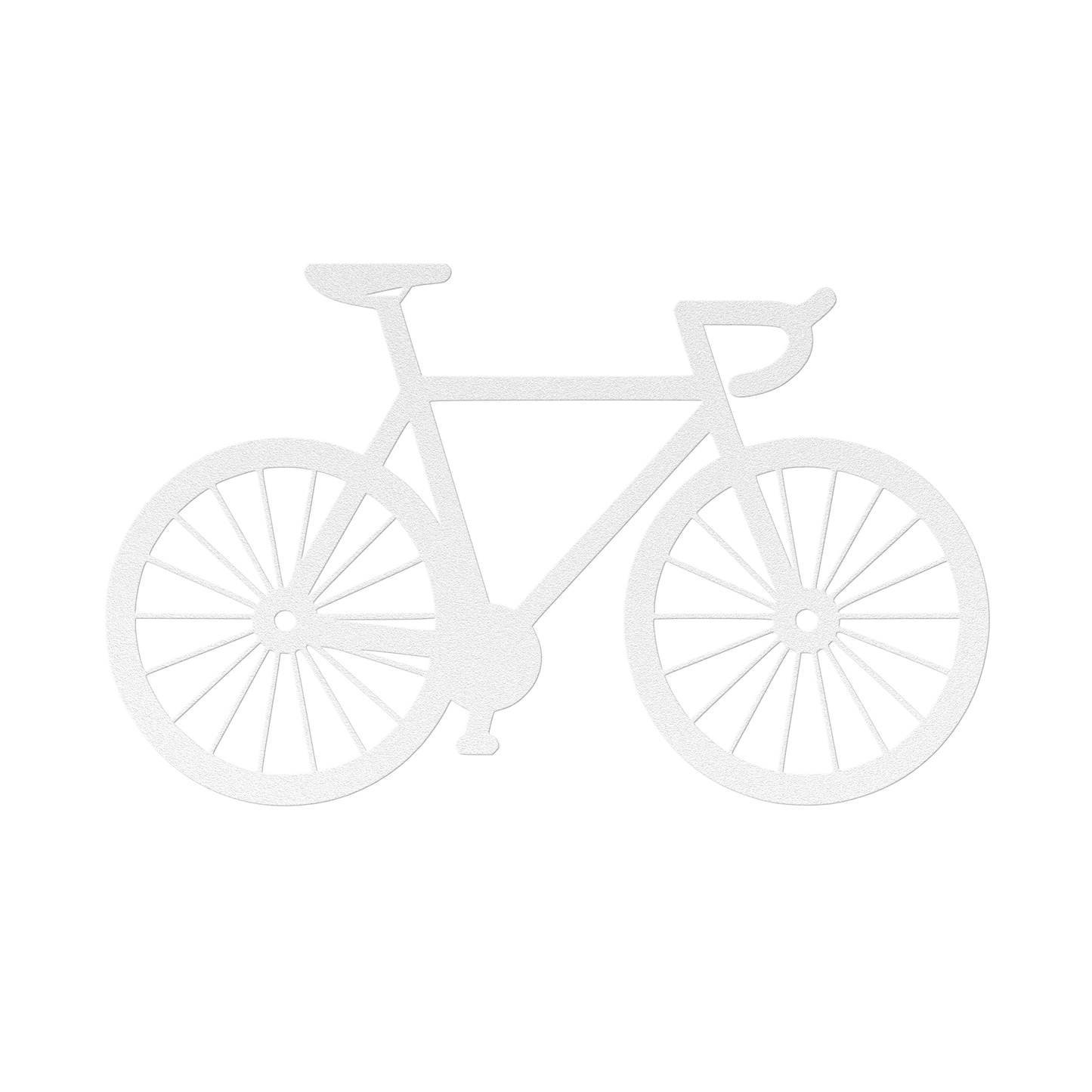 Race Bicycle Metal Sign