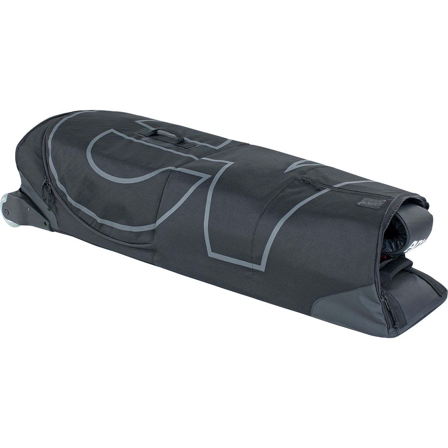 Evoc BIKE BAG lightweight bike transport bag, almost all bikes (incl, separate compartment for wheels, FORK MOUNT stabilisation, extra-wide chassis, 280l, max. wheelbase 126 cm), Black (100411100) 2