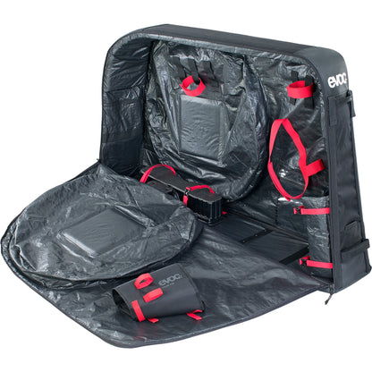 Evoc BIKE BAG lightweight bike transport bag, almost all bikes (incl, separate compartment for wheels, FORK MOUNT stabilisation, extra-wide chassis, 280l, max. wheelbase 126 cm), Black (100411100) 3