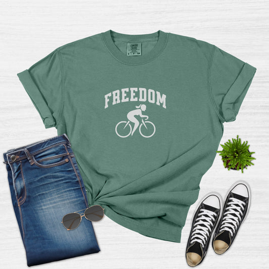 Freedom Cycling Woman T-Shirt for Women
