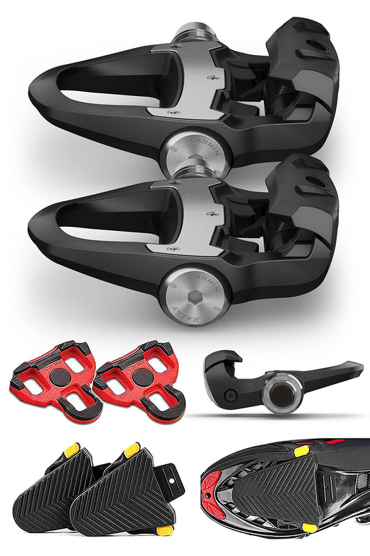 Garmin Rally Power Meter Bike Pedals Bundle - Single or Dual Sensing 1