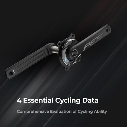 Magene Power Meter for Cycling, PES Crankarm + P505 Spider-Based Power Meter, 110 BCD 4 Bolt, 24mm Steel Spindle, ANT+/Bluetooth 4