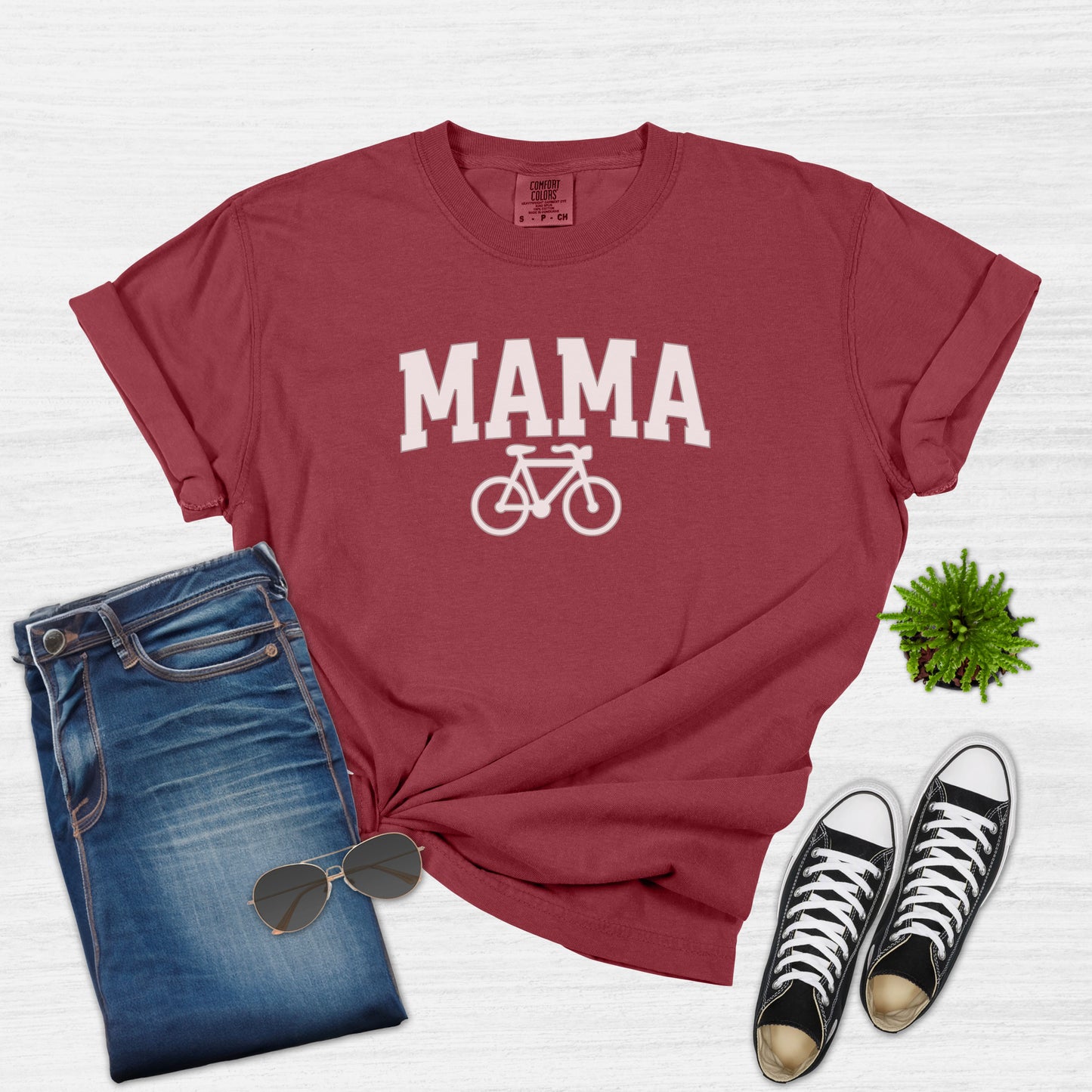 Mama Cycling Bike T-Shirt for Women