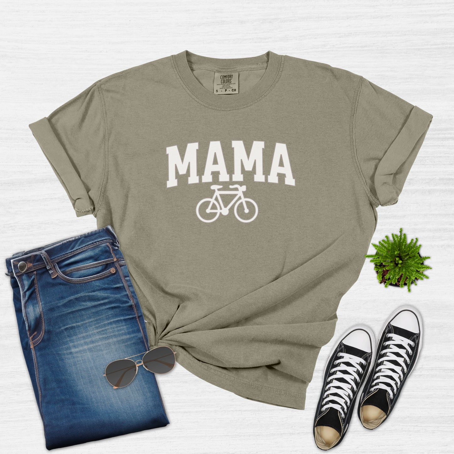 Mama Cycling Bike T-Shirt for Women