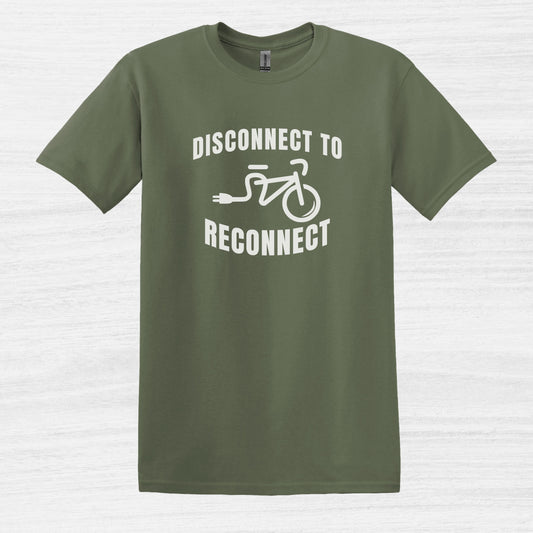 Desconectar para volver a conectar la camiseta de bicicleta