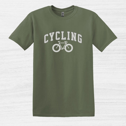 Unique Varsity Cycling T-Shirt for Men