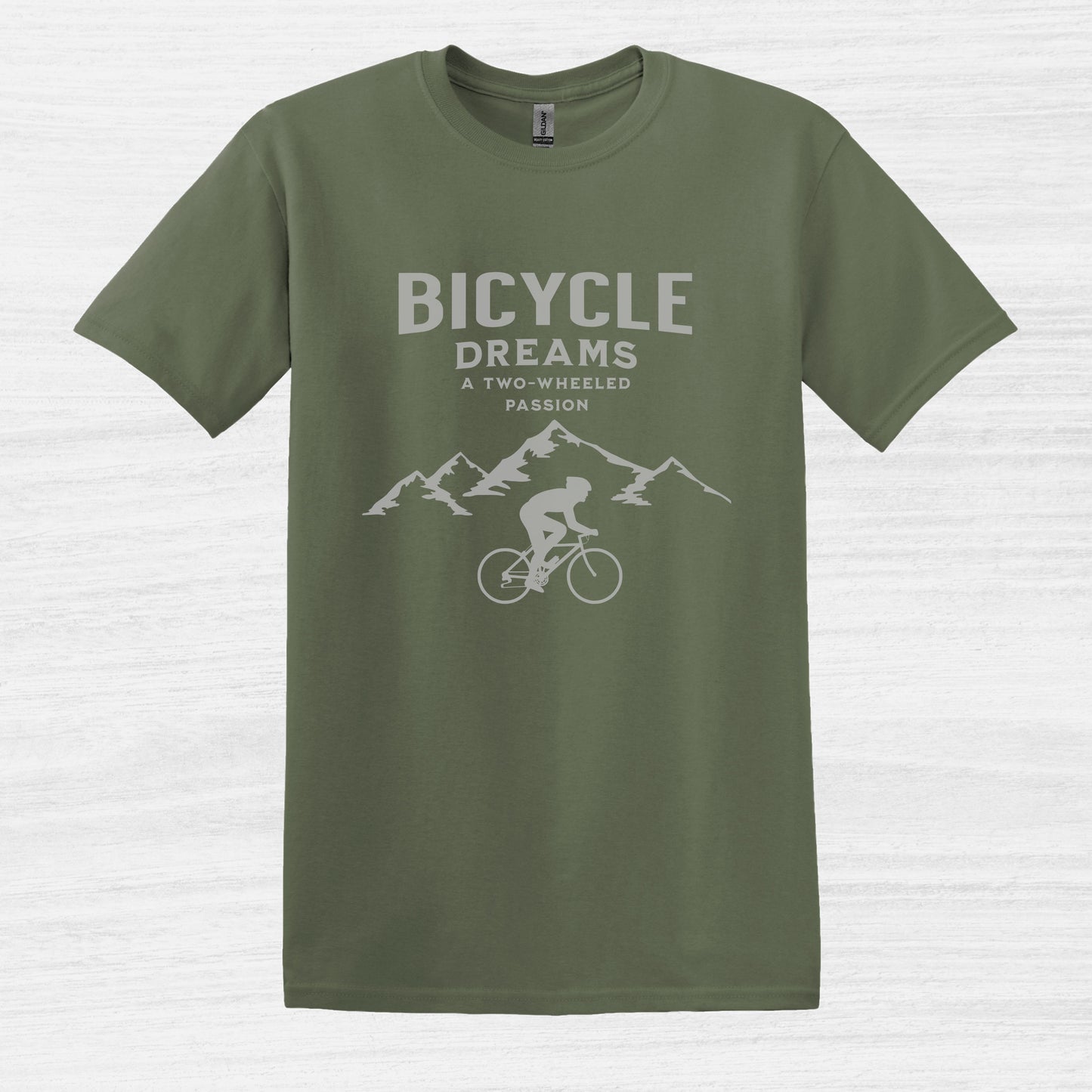 Camiseta Bicycle Dreams una pasión de dos ruedas