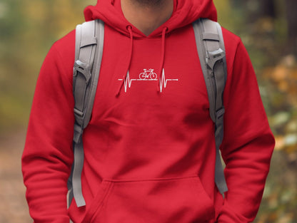 Cycling Heartbeat Hoodie