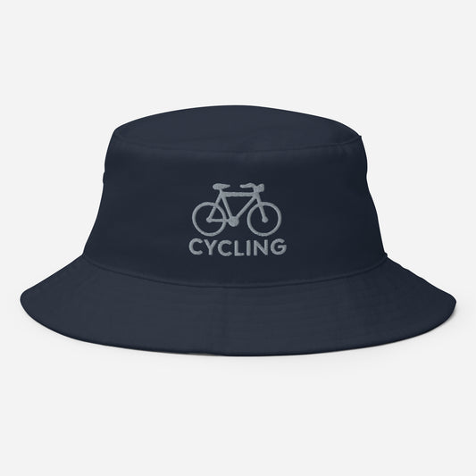 Cycling and Bike Embroidered Bucket Hat