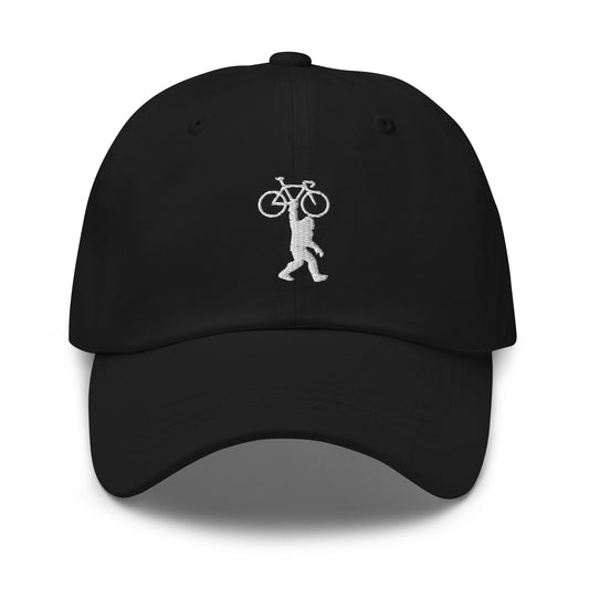 Bigfoot and Bike Embroidered Hat