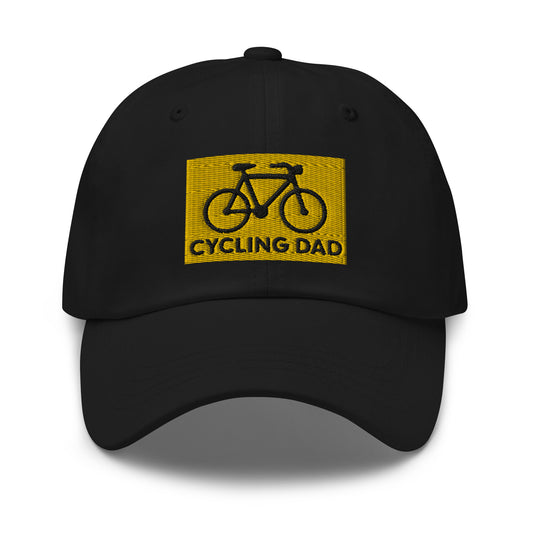 Sombrero de papá bordado de papá ciclista