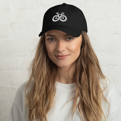 Sombrero de papá bordado Infinity Bike