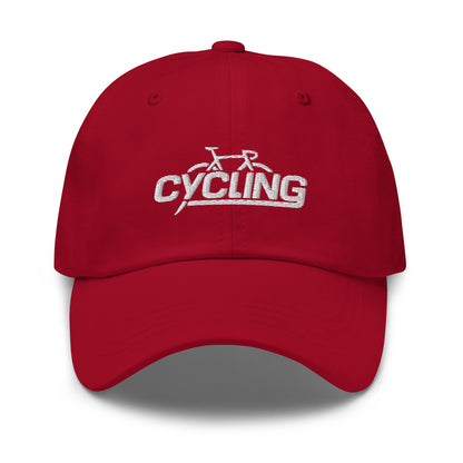 Cycling hat, Bicycle hat, bike hat, cycle hat Red