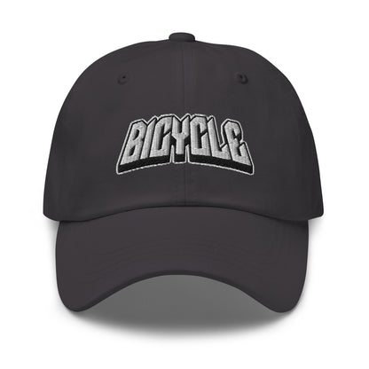 Bicycle biker Text Embroidered hat