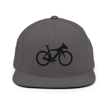 Cycle Canine 3D Puff Embroidered Snapback Hat