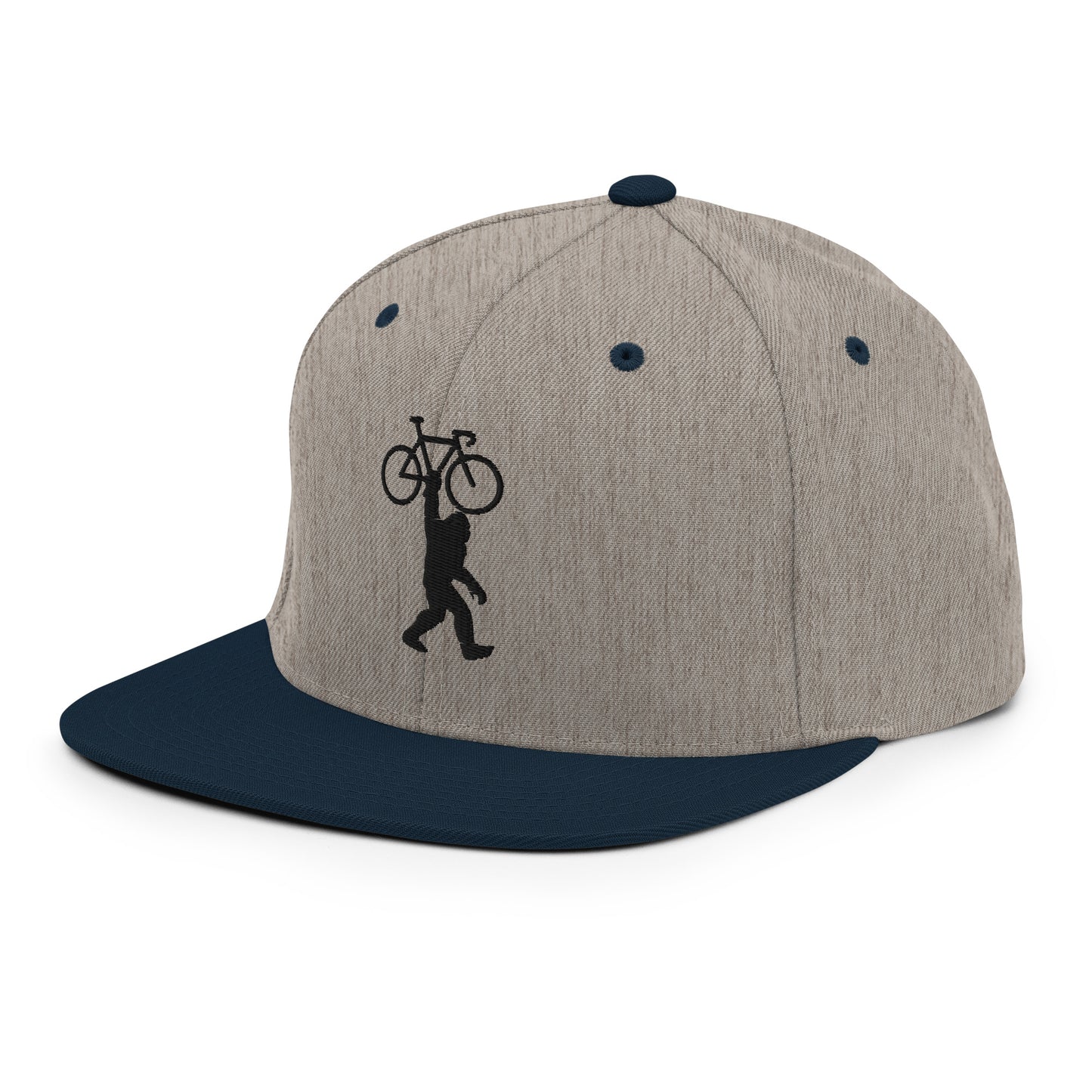 Bigfoot Sasquatch 3D Puff Embroidered Snapback Hat