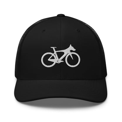 Bike Hound Embroidered Trucker Hat