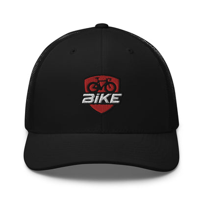 Bike Insignia Embroidered Trucker Hat