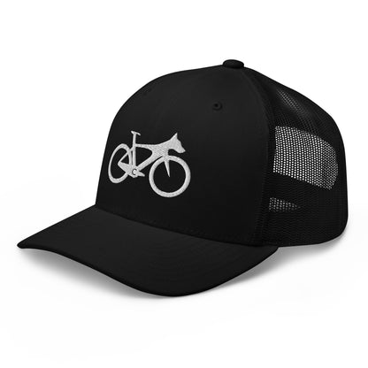 Bike Hound Embroidered Trucker Hat