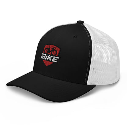 Bike Insignia Embroidered Trucker Hat