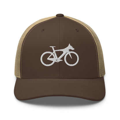 Bike Hound Embroidered Trucker Hat