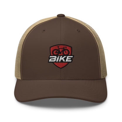 Bike Insignia Embroidered Trucker Hat