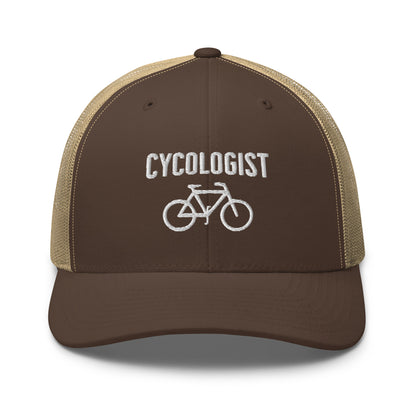 Cycologist Embroidered Trucker Hat