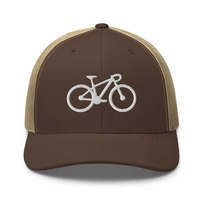 Race Bike Embroidered Trucker Hat