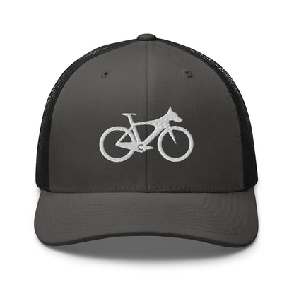 Bike Hound Embroidered Trucker Hat