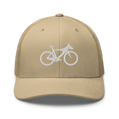 Bike Hound Embroidered Trucker Hat